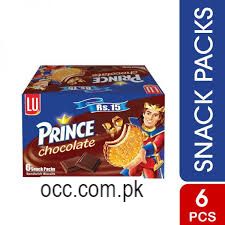 LU Prince Chocolate Biscuits – Box of Snack Pack