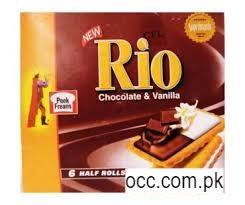 Peek Freans Rio Chocolate Vanilla – Box of Half Roll