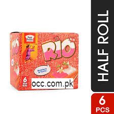 Peek Freans Rio Strawberry Vanilla – Box of Half Roll