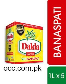 Dalda Cooking Oil – 01 Litre Carton (Pack of 5)