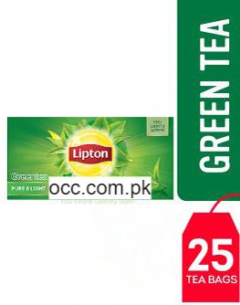 LIPTON GREEN TEA Pure & Light – 25 Tea Bags – Unilever