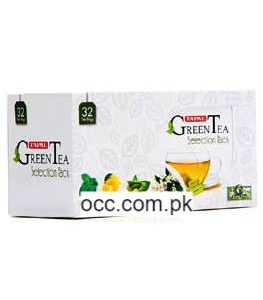 Tapal Green Tea – Selection Pack (All 4 Green Tea Flavours) – 32 Teabags
