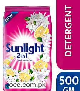 Sunlight Detergent Clean & Jasmine Fresh – 500 Grams