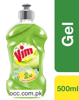 Vim Dish Wash Gel Lime – 250 ml. – Unilever