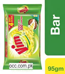 Vim Dishwash Bar Lemon – 95 Grams