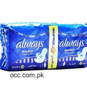 Pads Maxi Thick Extra Long – 16 Pieces (Always)