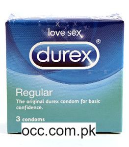 Durex Regular Condoms – Pack of 03