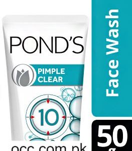 Ponds Pimple Clear White Multi-Action Facial Wash – 50 Grams – Unilever