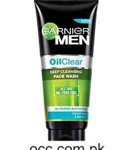 Garnier Men Oil Clear Deep Cleansing Face Wash – 100 Grams