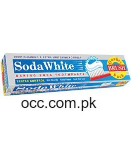 English Soda White Toothpaste – Medium Pack