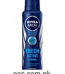 Nivea Men Fresh Active Deodorant – 150 ml.