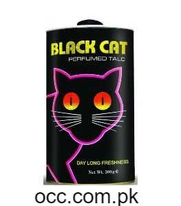 Black Cat Perfumed Talcum Powder – 300 Grams