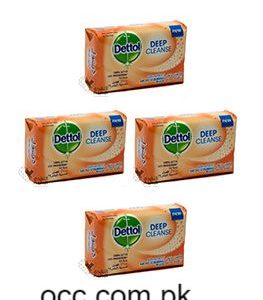 Buy 4 Dettol Deep Cleanse Soap (138 gm) & Save Rs 50