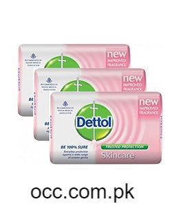 Dettol Skincare Soap -130 gm (Pack of 4)