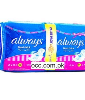 Pads Maxi Thick Super Plus – 18 Pieces (Always)