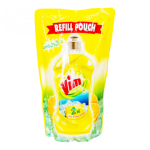 Vim Dish Wash Gel Lemon Pouch -750 ml