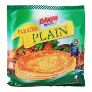 Dawn Plain Parathas Regular – 5 Pieces (400 Grams)