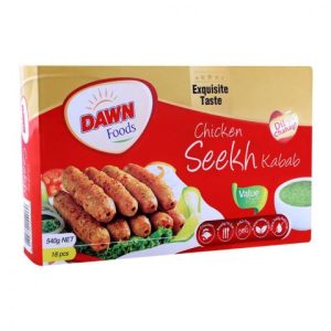 Dawn Chicken Seekh Kabab Large – 540 Grams (18 Pieces)