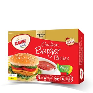 Dawn Chicken Burger Patties Large – 992 Grams