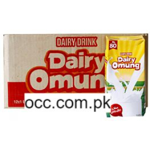 Dairy Omung Milk– 1Liter(Pack of 12)