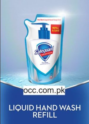 Safeguard Hand Wash Refill Pure White 420ml