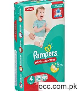 Pampers Value Pants (MP) Size 4 Maxi (9-18 Kg.) – 56 Pieces