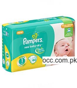 Pampers Baby Dry Diapers (JP) New Born (2-5 Kg.) – 44 Pieces