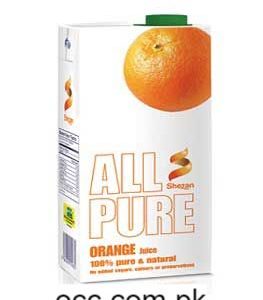 Shezan All Pure Orange Juice – 01 ltr.