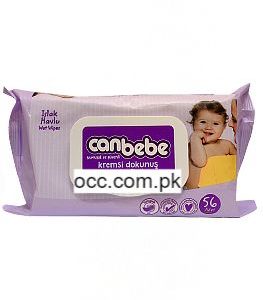 Canbebe Creamy Touch Wet Wipes – 56 Pieces