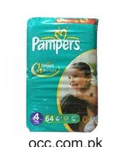 Pampers Baby Dry Diapers Maxi 07 – 18 Kg. – 64 Pieces