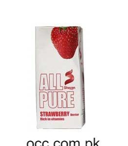 Shezan All Pure Strawberry Juice – 250 ml.