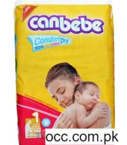 Canbebe Diapers Super Eco Pack New Born – (02- 05 kg.) 48 Pieces