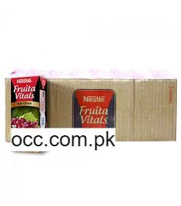 NESTLE FRUITA VITALS Red Grape Fruit Drink – 200 ml. (Pack Of 24)