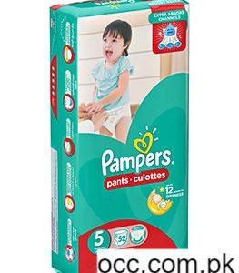 Pampers Value Pants (MP) Size 5 Junior (12-18 Kg.) – 52 Pieces