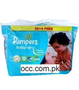 Pampers Baby Diapers Midi 4-9 Kg. – 36 Pieces