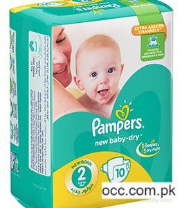 Pampers Baby Dry Diapers (CP) Mini (3-18 Kg.) – 10 Pieces