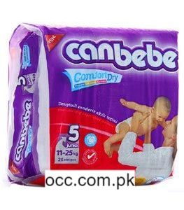 Canbebe Diapers Super Eco Pack Junior – (11-25 kg.) 26 Pieces