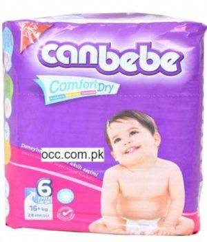 Diapers Super Extra Large – 16+ kg. – 24 Pieces (Canbebe)