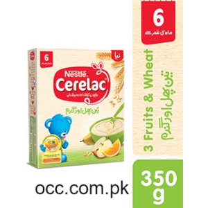 NESTLE CERELAC 3 Fruits – 350 Grams