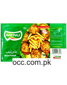 Menu Chicken Shami Kabab Family Pack – 700 Grams (18 Pieces)