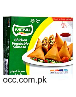 Menu Chicken Vegetable Samosa – 480 Grams (24 Pieces)