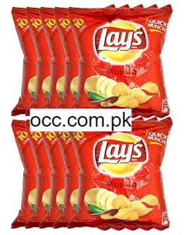 Lays Masala – 14 Grams (Pack of 10) | Chips