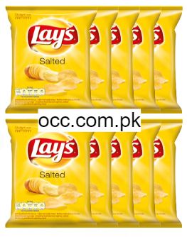 Lays Salted – 25 Grams (Pack of 10) | Chips