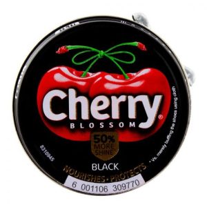 Cherry Blossom Black Shoe Polish, 20ml