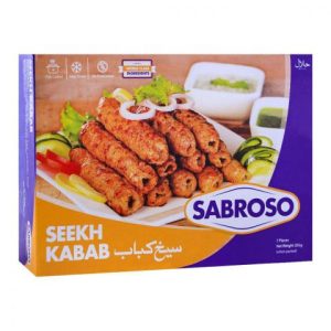 Sabroso Chicken Seekh Kabab, 7 Pieces, 205g