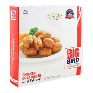 Big Bird Chicken Gola Kabab, 24 Pieces, 480g