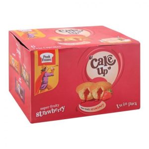 Peek Freans Cake Up Strawberry Twin Cup Cakes, 6 Twin Cup Cakes