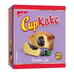 Hilal Cup Kake, Blueberry Jam, 12 Pieces, 20g