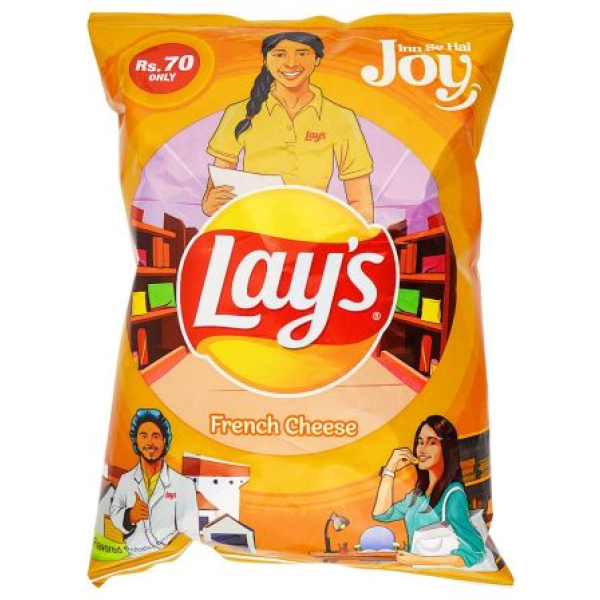 Lays French Cheese Chips, 45g
