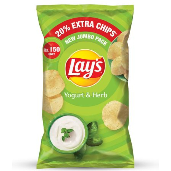 Lays Yogurt & Herb, 120g